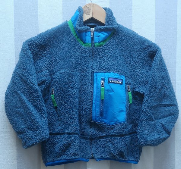 at3147/パタゴニア 65644FA14 14年製 クラシックレトロXジャケット ボーイズ キッズpatagonia フリース 子供用拍卖
