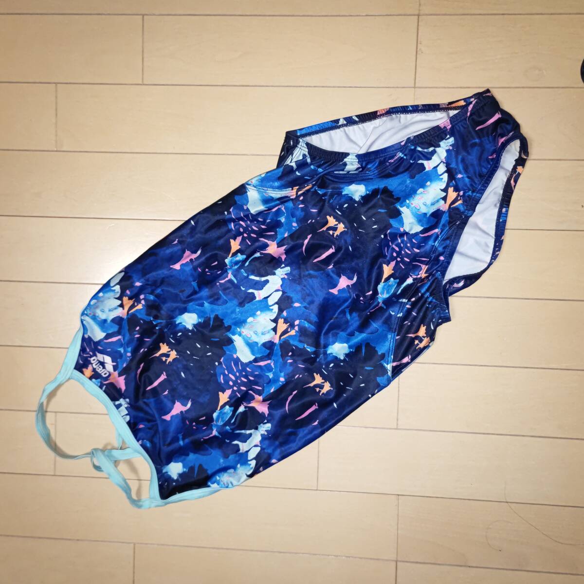 アリーナ 競泳水着 サイズ:XL ブルー拍卖
