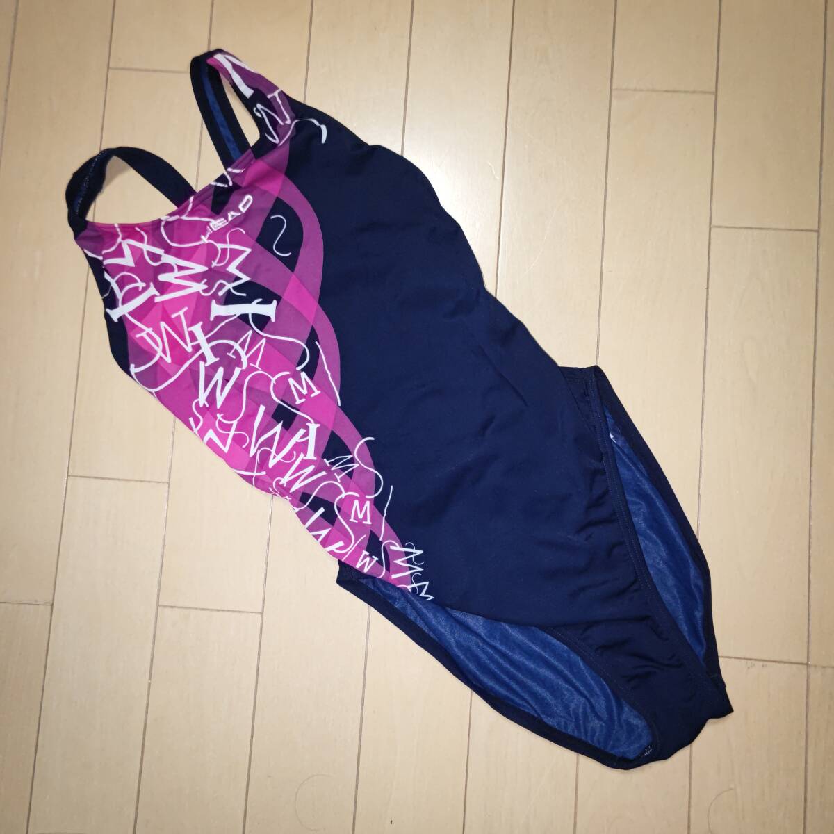 HEAD 競泳水着 ネイビー サイズ:M拍卖