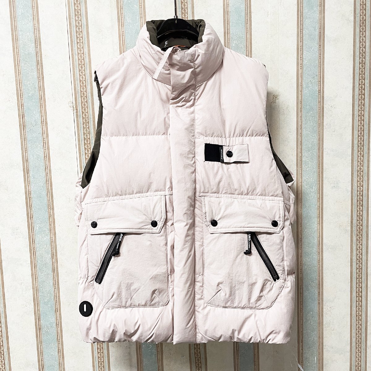 人気 定価9万 FRANKLIN MUSK・アメリカ・ニューヨーク発 ダウンベスト グースダウン90% 防寒 軽量 厚手 アウター スポーツ 秋冬 サイズ3拍卖