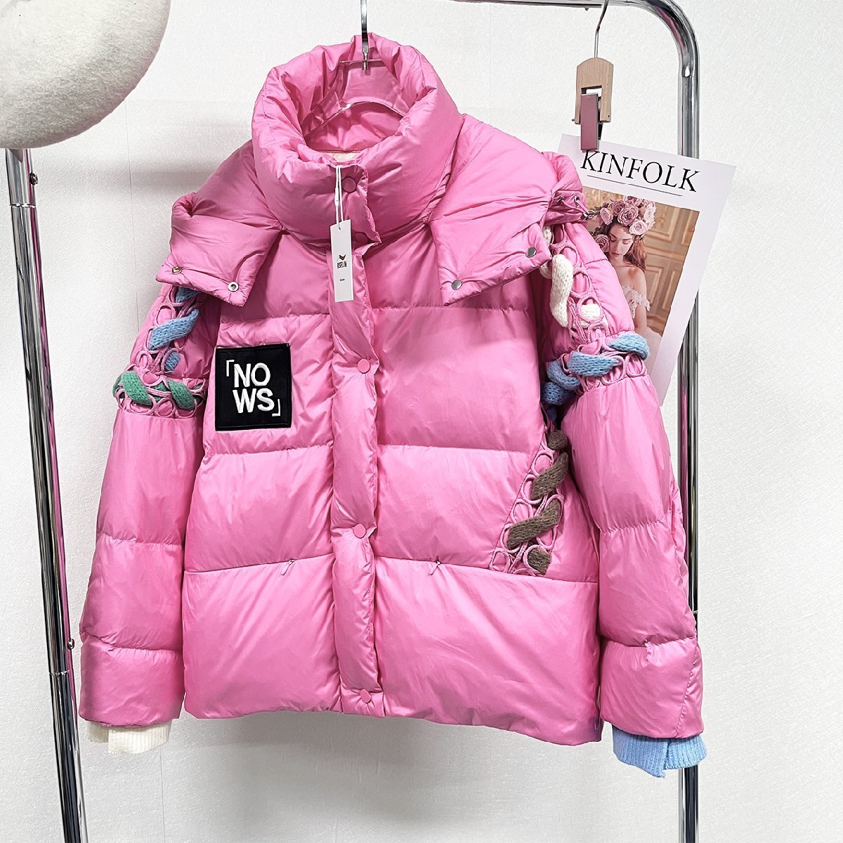 一枚限定 ヨーロッパ製※定価10万◆ブルガリア発※RISELIN ダウンジャケット 防寒防風 快適 オシャレ コート トレンド レディース 冬服 2XL拍卖