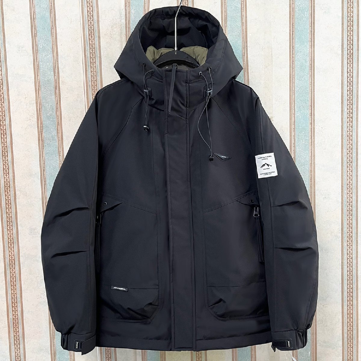 最上級 定価10万 FRANKLIN MUSK・アメリカ・ニューヨーク発 ダウンジャケット 保温 防風 撥水 マウンテンパーカー カジュアル 秋冬 サイズ3拍卖