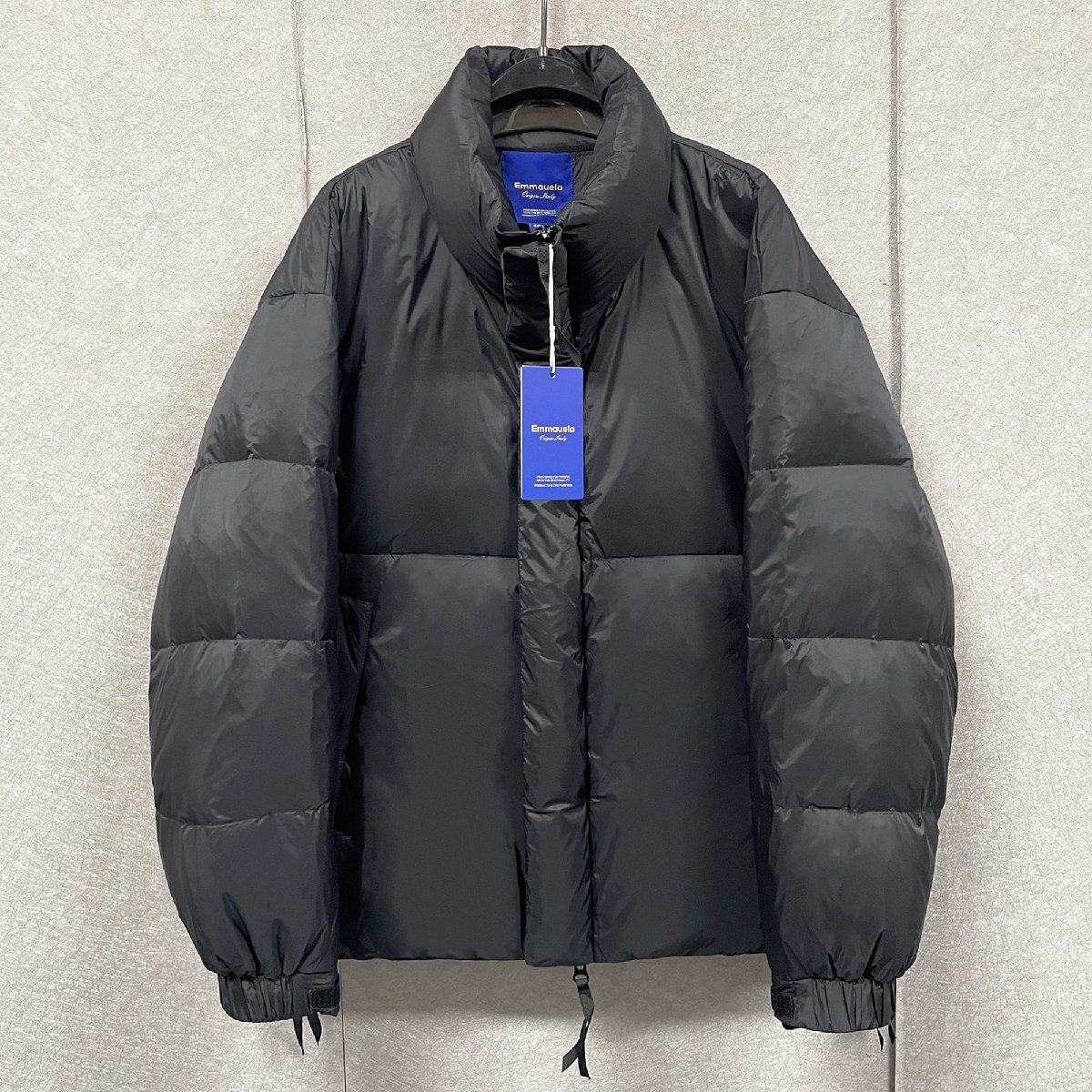 定番・ダウンジャケット 定価10万◆Emmauela・イタリア・ミラノ発◆上品 暖かい ふんわり スタンドカラー ブルゾン アウター 冬 2XL拍卖