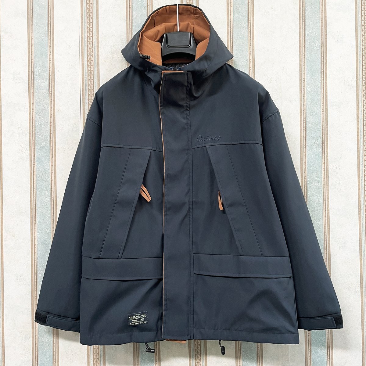 個性 定価6万 FRANKLIN MUSK・アメリカ・ニューヨーク発 ジャケット 薄手 速乾 防風 軽量 切替 ブルゾン トレンド 日常 サイズ1拍卖