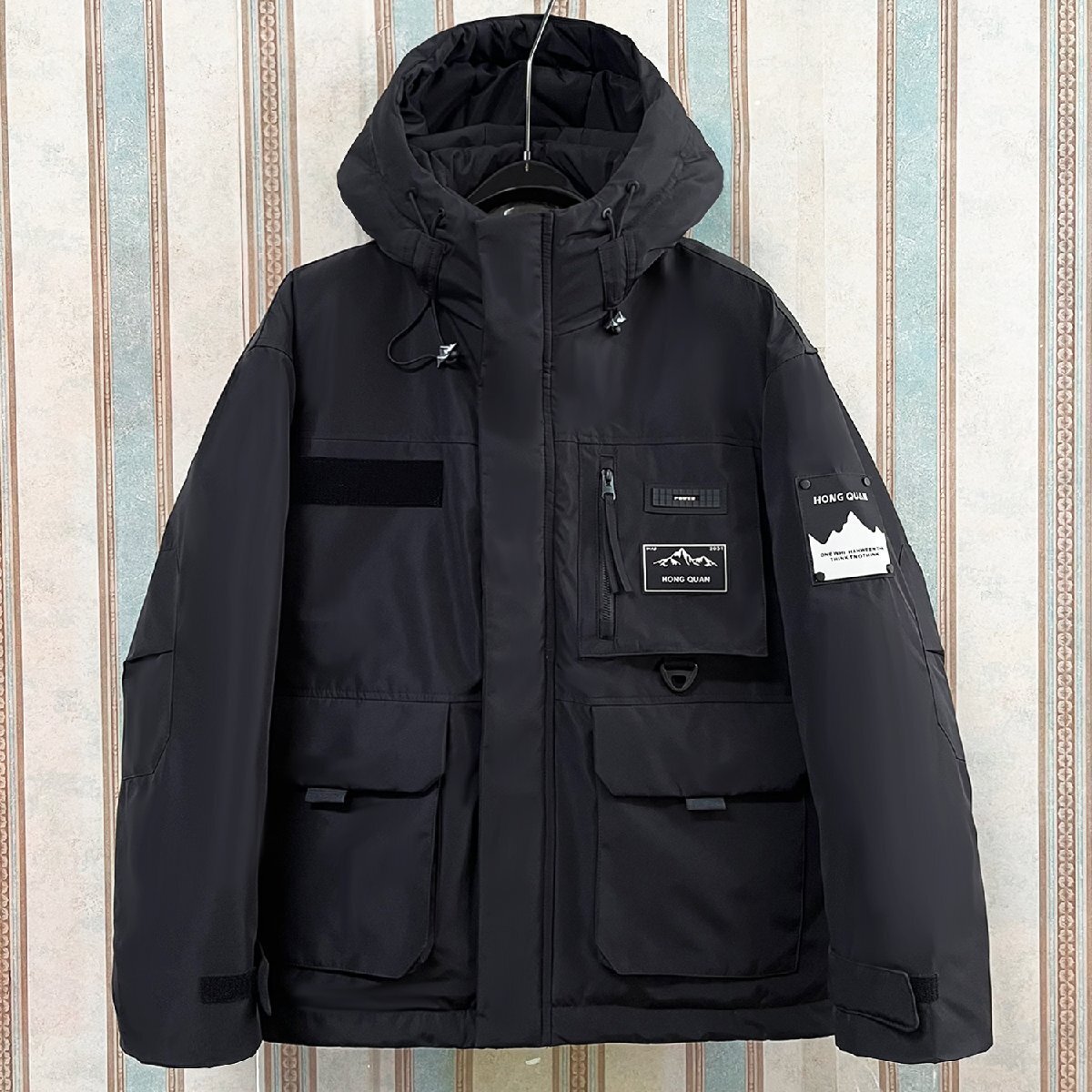 定番 定価10万 FRANKLIN MUSK・アメリカ・ニューヨーク発 ダウンジャケット 保温 防風 軽量 マウンテンパーカー アウトドア 真冬 サイズ3拍卖