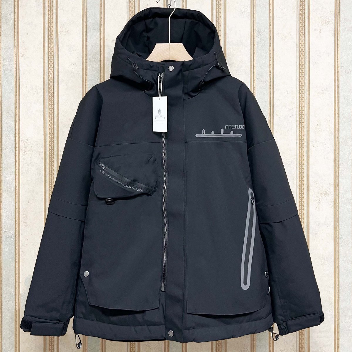 定番 定価10万 FRANKLIN MUSK・アメリカ・ニューヨーク発 ダウンジャケット ダックダウン90% ゆったり マウンテンパーカー 冬服 サイズ4拍卖