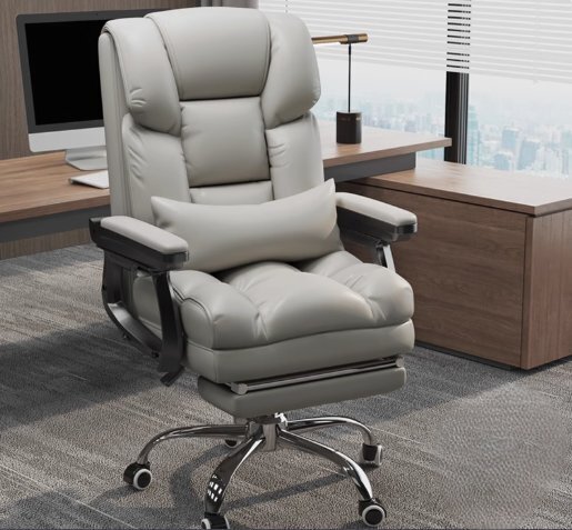 オフィスチェア リクライニング ワークチェア パソコンチェア ひじ掛け 肘付き オットマン付き 椅子 寝られる zhw096拍卖