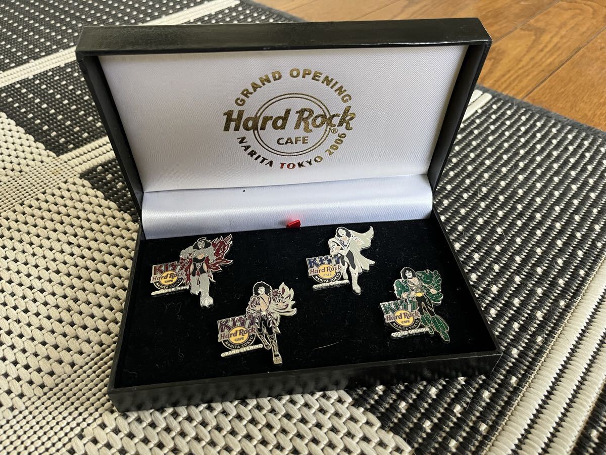 14 KISS hard rock cafe NARITA TOKYO キス ハードロックカフェ ピン ピンバッジ 売り切り拍卖