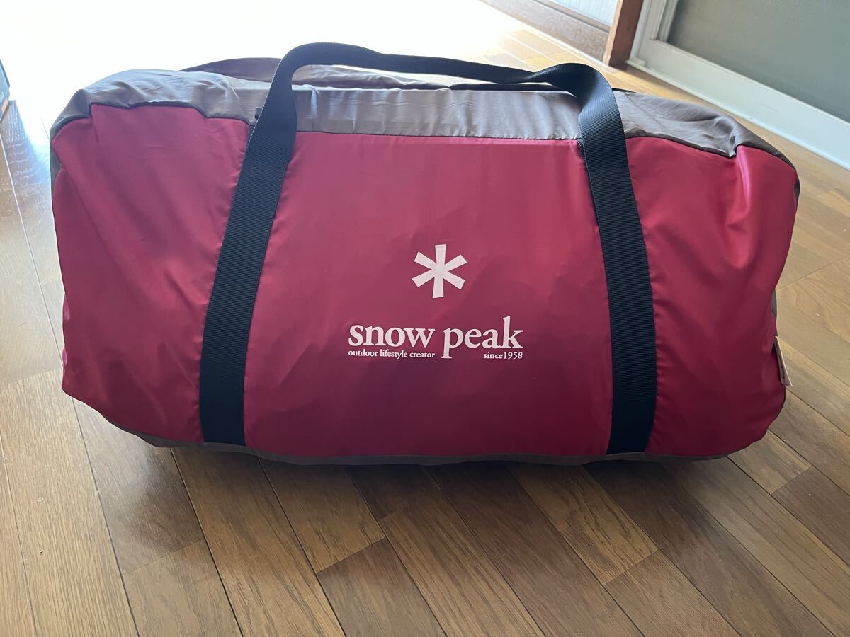 28 現状品 スノーピーク snow peak リビングシェル テント キャンプ TP-623R 説明欄必読拍卖