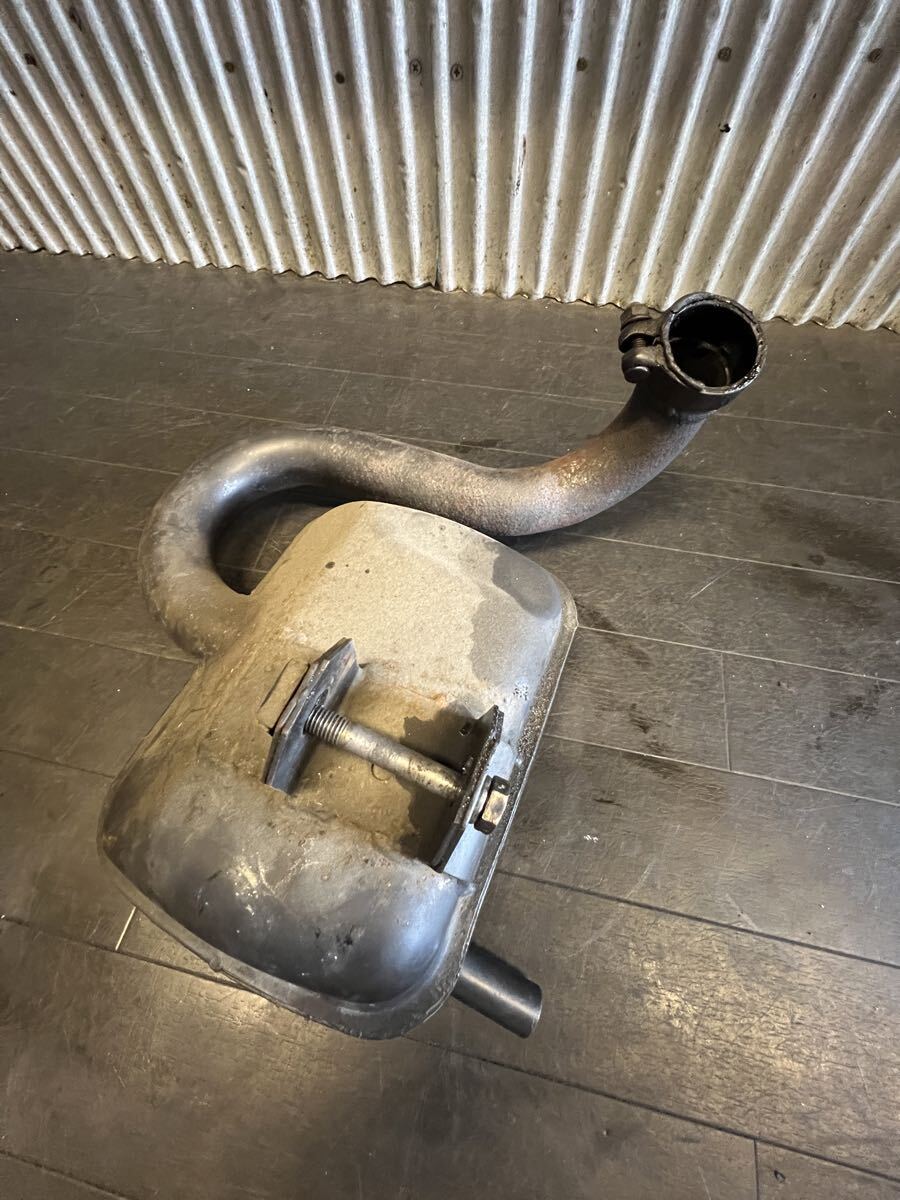 ベスパ px200fl2 純正マフラー ラージ チャンバー拍卖