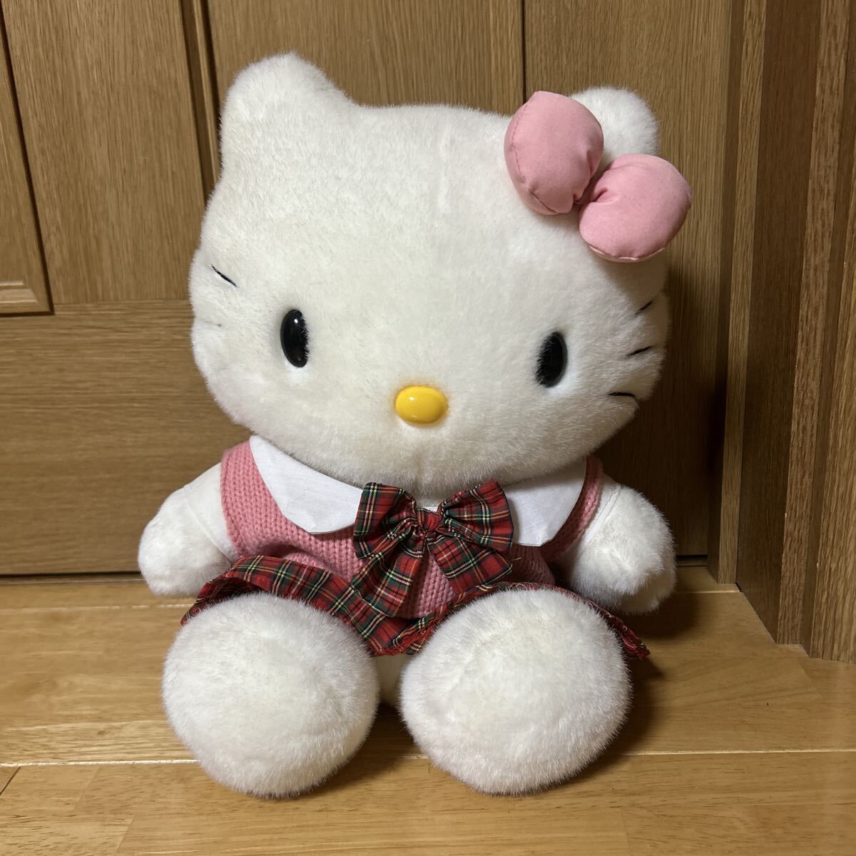 キティちゃん ぬいぐるみ Sanrio サンリオ ハローキティ 株式会社Partner パートナー 1999年製 美品 レア 希少 レトロ 送料無料拍卖