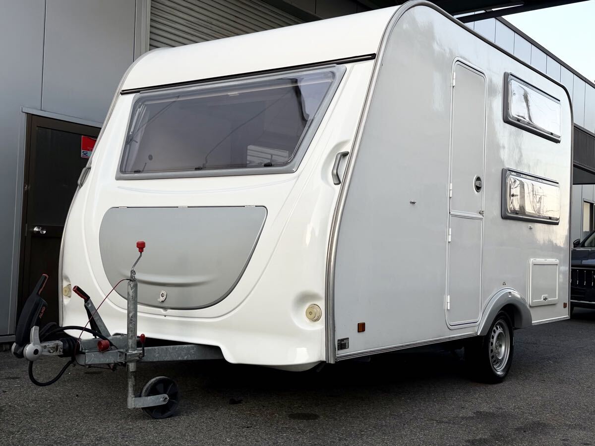 【家庭用エアコン付】牽引免許不要 アクロス エースワン 330DL☆4名就寝/シャワールーム/洗面台/シンク/コンロ/冷蔵庫/常設2段ベッド拍卖