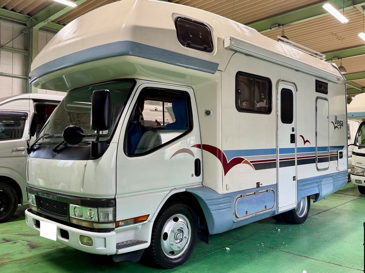 【バンテック製Vega】三菱 キャンター キャンピング ディーゼル☆NOxPM適合/ルーフクーラー/発電機/温水器/シャワー/トイレ/ヒーター拍卖