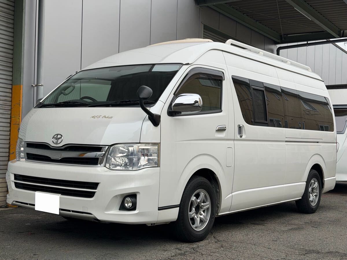 【RVビックフット】ハイエース キャンピング☆リチウム400Ah/12Vクーラー/FFヒーター/ソーラー/レンジ/冷蔵庫/シンク/コンロ 他多数拍卖