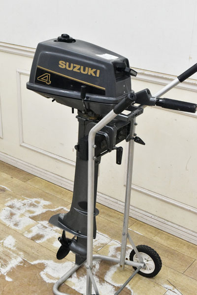 EI402 スズキ SUZUKI 小型船舶用船外機 DT4 4馬力 台座は付属しません 引き取り大歓迎拍卖
