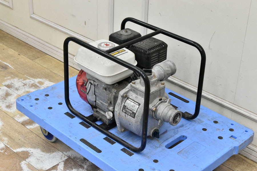 EI16 KOSHIN 工進 エンジンポンプ SEH-50X HONDA ホンダ GX120 4.0 ガソリンエンジン拍卖