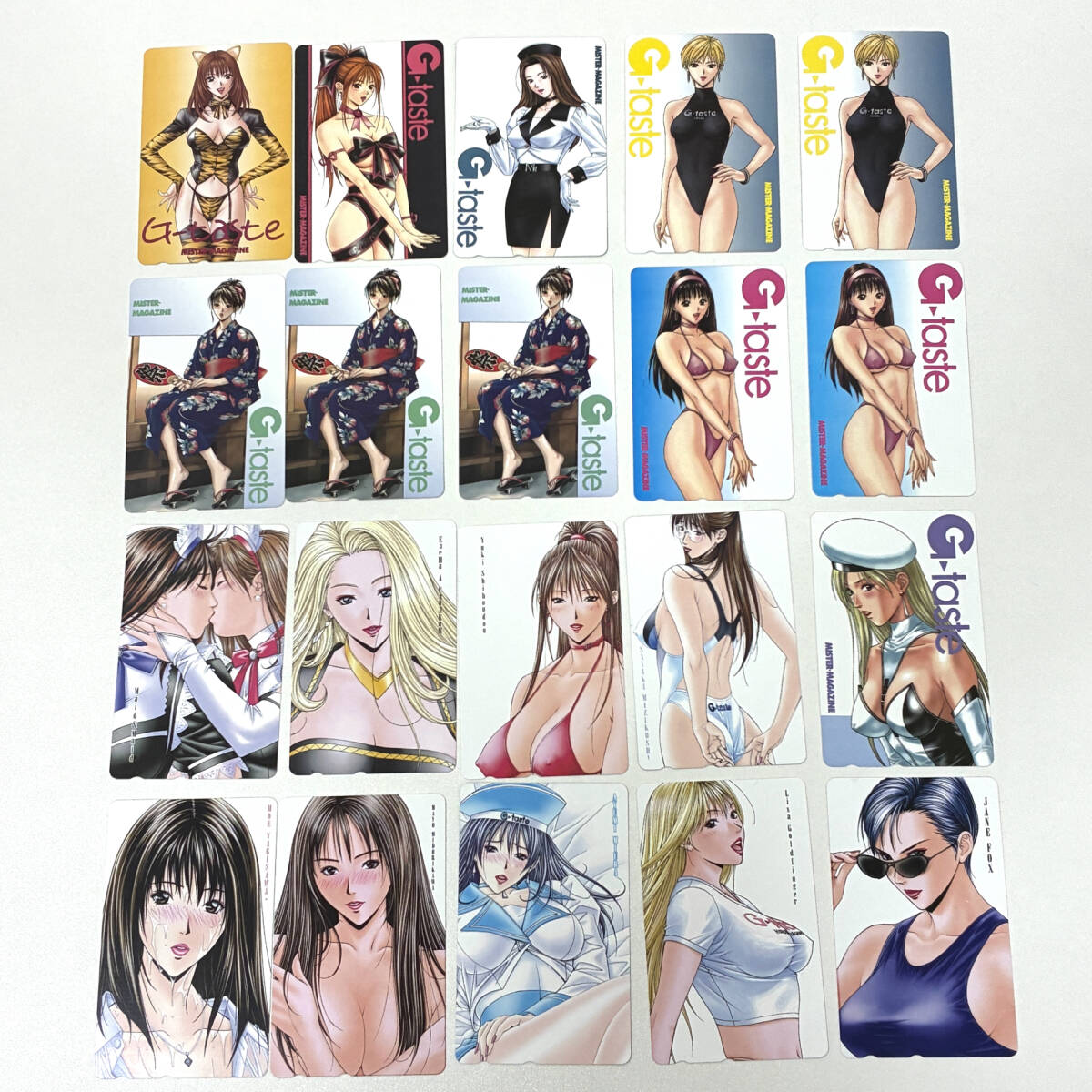 (OT5966他) 【 未使用 】 八神ひろき G-taste テレカ 50度数 20枚おまとめ ミスターマガジン【 テレホンカード 】拍卖