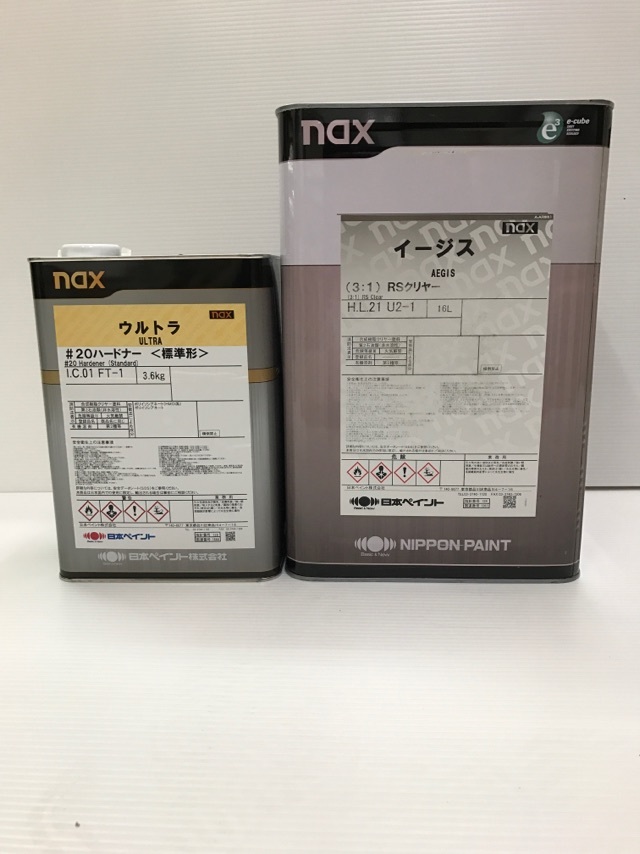 イージスRS ① 日本ペイント クリヤー セット 3:1 美肌 最高峰 RS拍卖