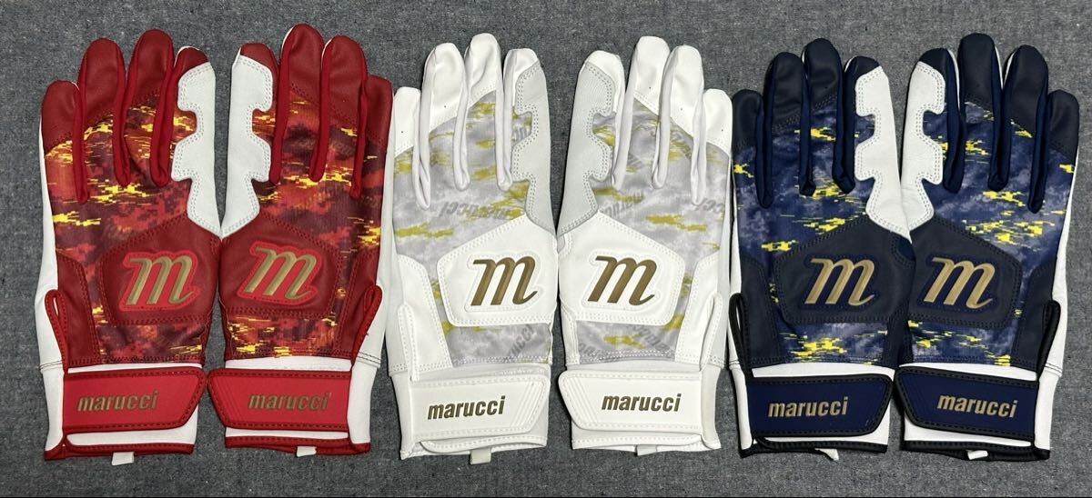 marucci 2025MODEL GXRバッティンググローブ3セット 拍卖