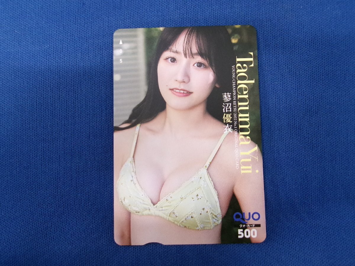 7-080★蓼沼優衣★QUOカード500拍卖