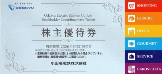 ◆05-02◆小田急電鉄 株主優待冊子(小田急OX割引券/小田急百貨店割引券 等) 2冊Set-J◆拍卖