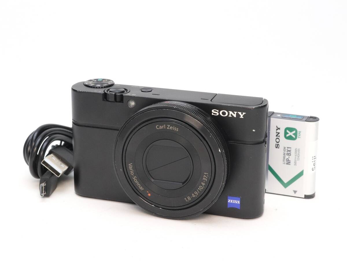 B- (並品) SONY ソニー Cyber-shot DSC-RX100 初期不良返品対応 110-213拍卖
