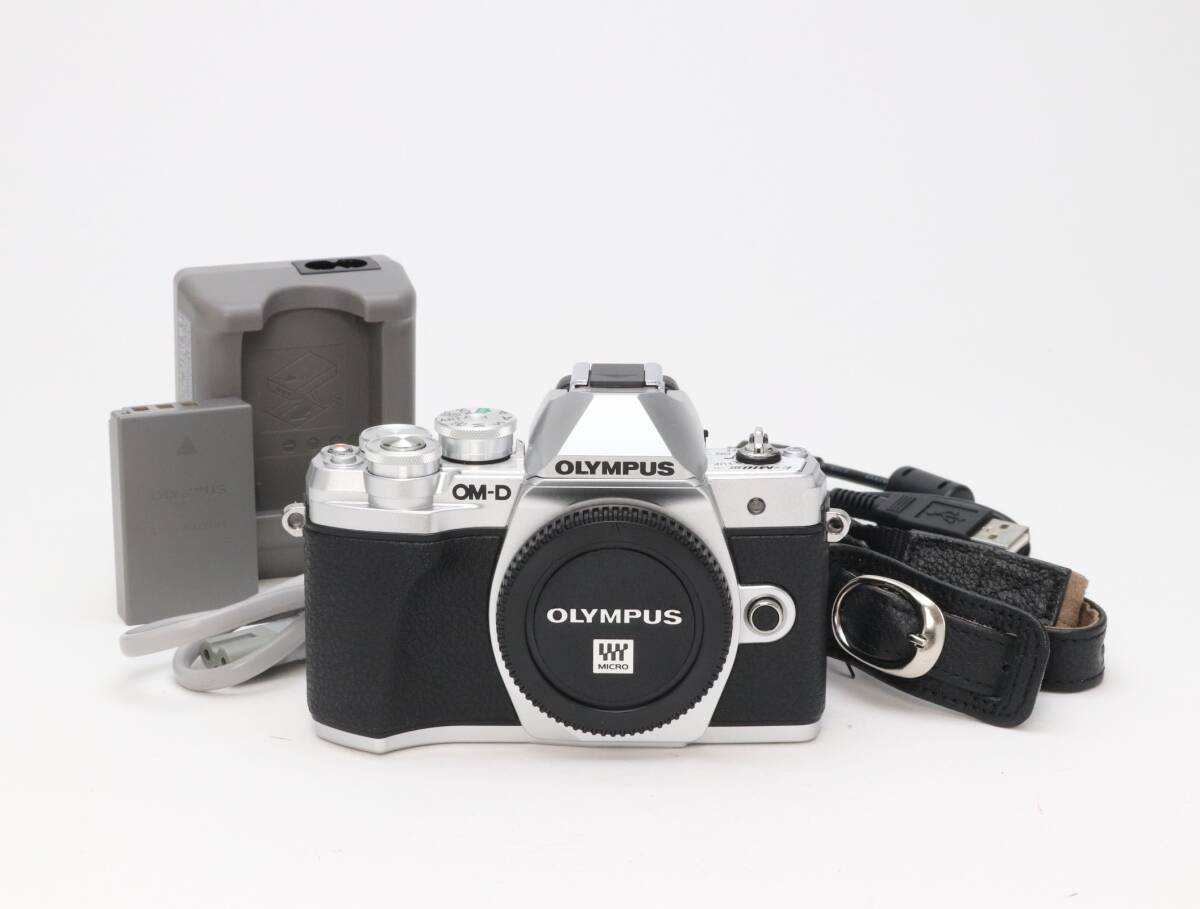 AB+ (良品) OLYMPUS オリンパス OM-D E-M10 Mark III ボディ シルバー シャッター回数2094 初期不良返品対応 110-171拍卖