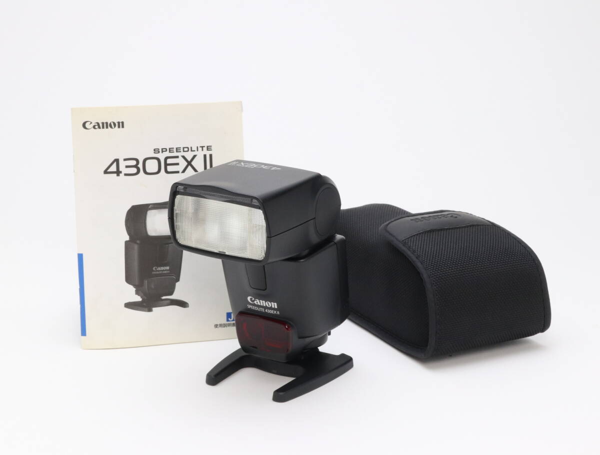 A (美品) Canon キヤノン スピードライト 430EX II 初期不良返品対応 110-217拍卖