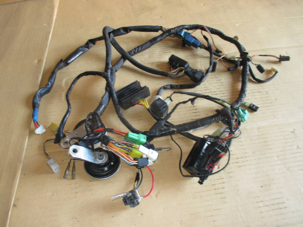 スズキ インパルス400 GK7CA 純正 メインハーネス+電装系セット 実動車外し 検) GSX400 赤/黒 ヨシムラカラー GK79A イナズマ カタナ拍卖