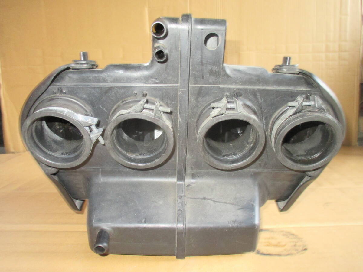 スズキ インパルス400 GK7CA 純正 エアクリーナーボックス 実動車外し 検) GSX400 赤/黒 ヨシムラカラー GK79A イナズマ カタナ拍卖