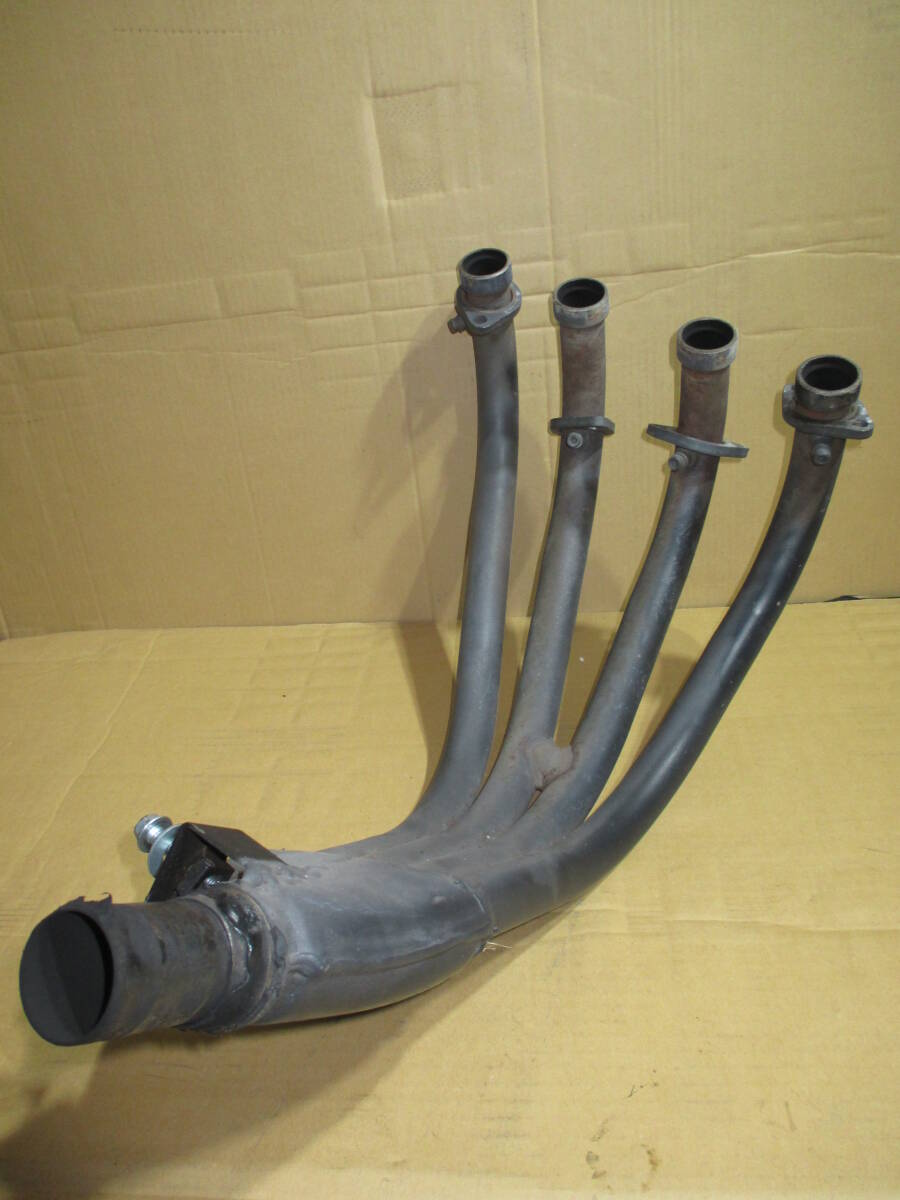 スズキ インパルス400 GK7CA 純正 エキゾーストパイプ エキパイ 実動車外し 検) GSX400 赤/黒 ヨシムラカラー GK79A イナズマ カタナ拍卖