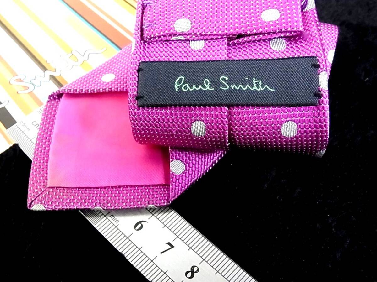 ◆SALE◆2311◆ポールスミス【Paul Smith】ネクタイ【人気の超細ナロータイ】拍卖