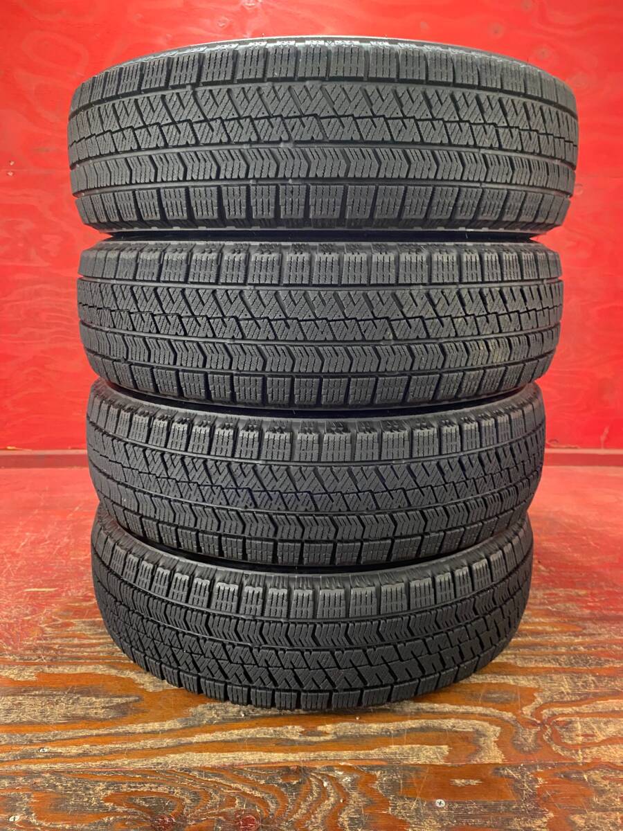 155/65/R14 75Q BRIDGESTONE BLIZZAK VRX2 製造年2019, 4本 80% バリ山 美品 *181B拍卖