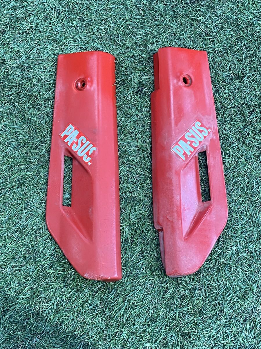 【AF12】DJ-1R フロントフォークカバー◆フォークガード 左右セット◆ genuine parts 拍卖