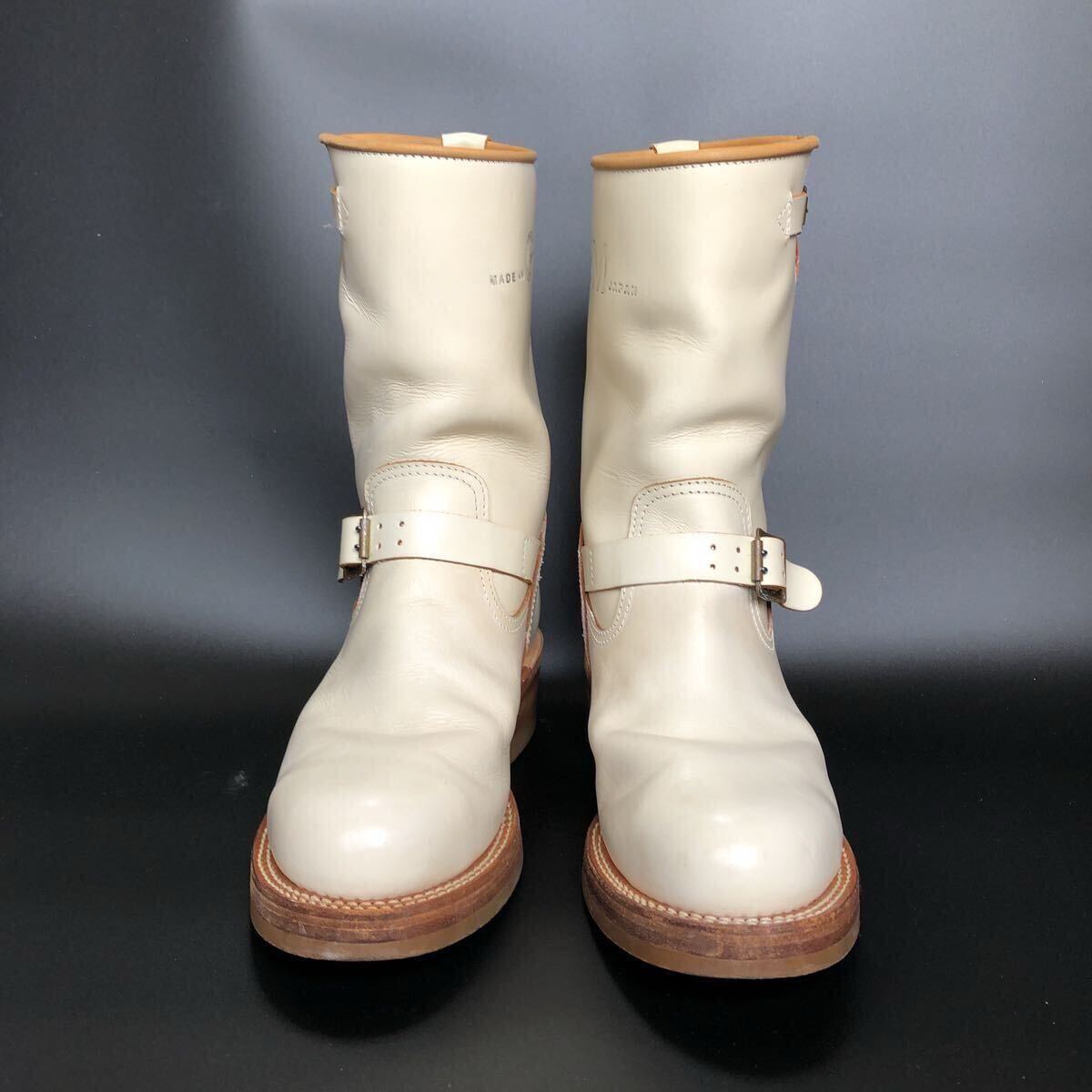 made in gm japan milk ミルク 8 1/2 26.5 サイズM ムラジュン 村上淳 エンジニアブーツ ウルフズヘッド 幹田卓司拍卖