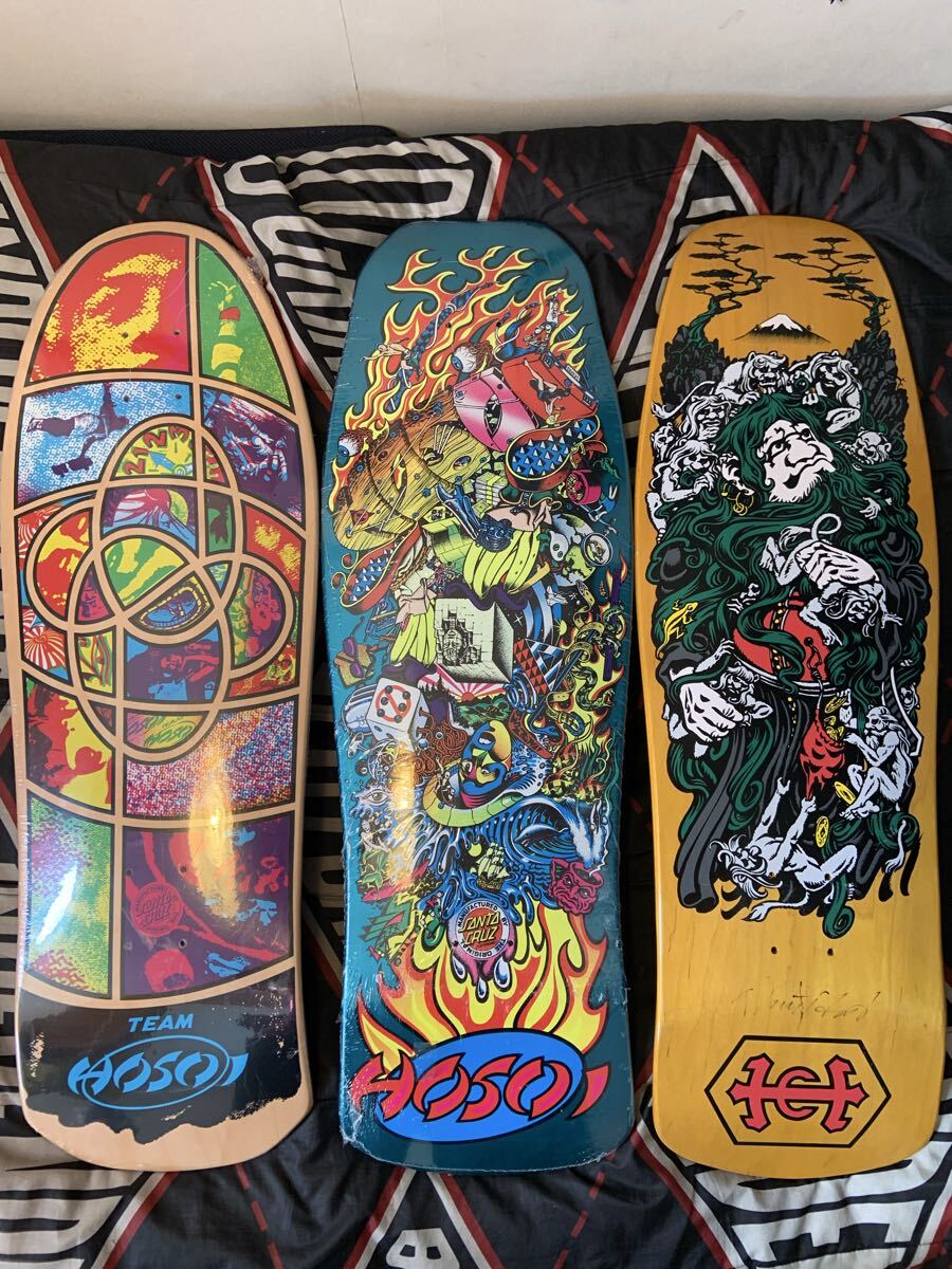 Santa cruz hosoi サンタクルーズ デッキ スケボー拍卖
