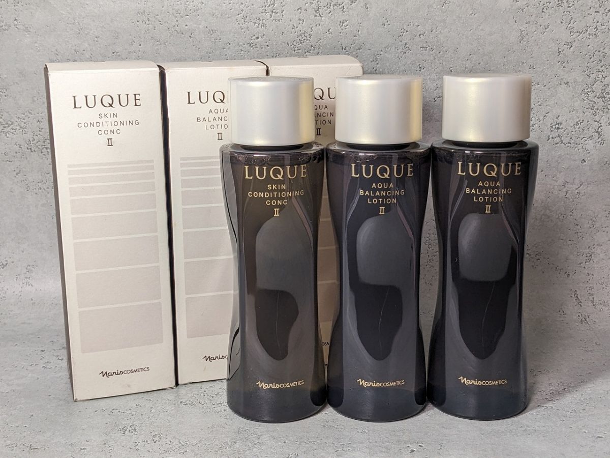 X005 ナリス化粧品 ルクエ スキンコンディショニングコンクⅠ 3本 ふきとり用化粧水 とてもしっとり 180ml/60拍卖