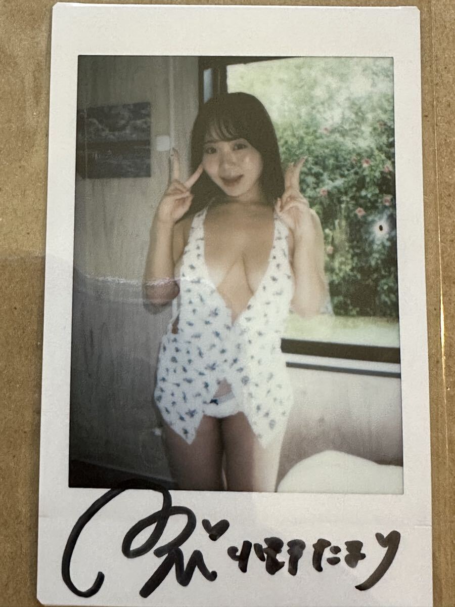 小野たまり ミルキー・グラマー 竹書房 ★限定直筆サイン入りチェキ DVD.Blu-ray無し ★ 現場撮影チェキ ミルキーグラマー b拍卖