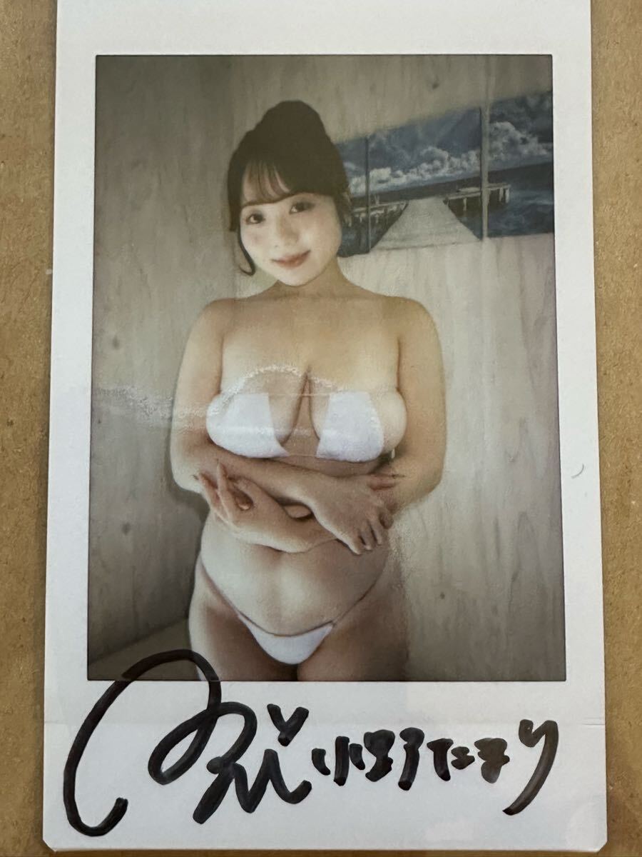 小野たまり ミルキー・グラマー 竹書房 ★限定直筆サイン入りチェキ DVD.Blu-ray無し ★ 現場撮影チェキ ミルキーグラマー g拍卖