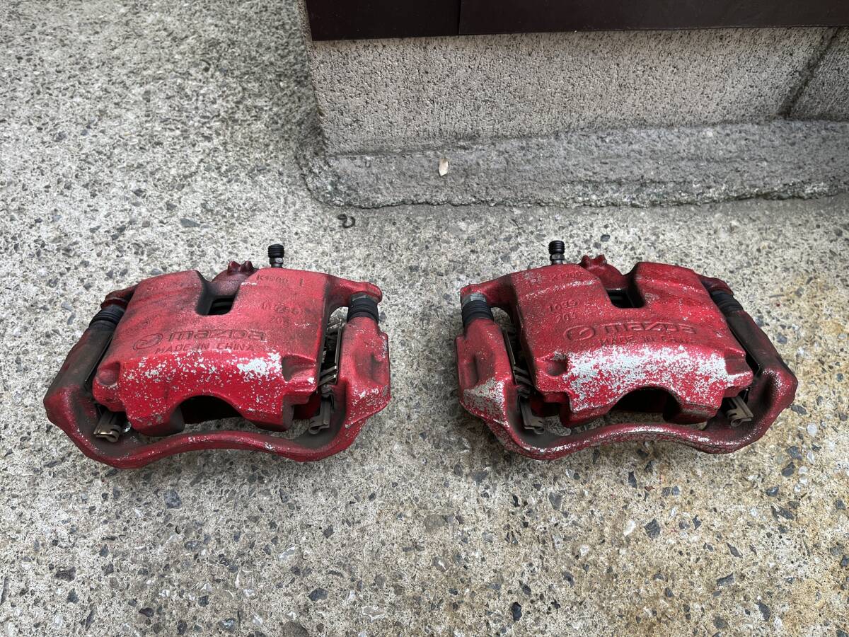 マツダ CX-3 LDA-DK5FW フロント左右キャリパー 中古拍卖