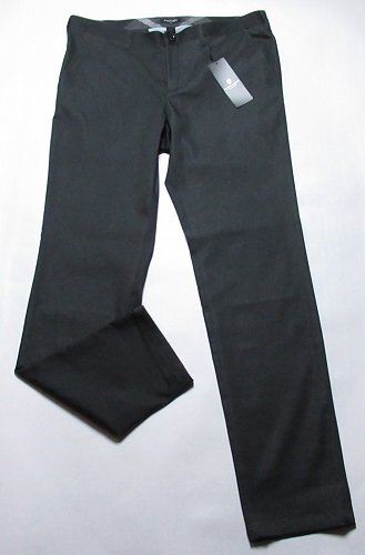 新品 ブラックレーベル・クレストブリッジ シャイニーサテントラウザーズ/レター\600/定価27500円/3L(88-91)/51R02412/ブラック拍卖