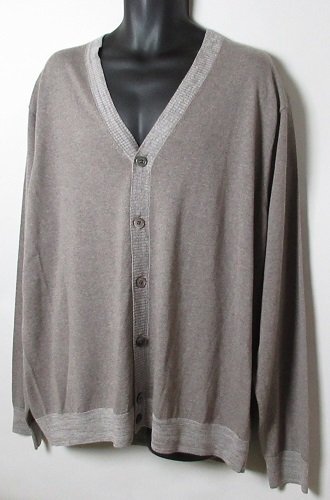 新品 ジェイ・プレス/J.PRESS ゼニア バルファ ウールカーディガン/レターパック\600/定価23100円/5L(122-130)/KROXBW0302/ベージュ拍卖