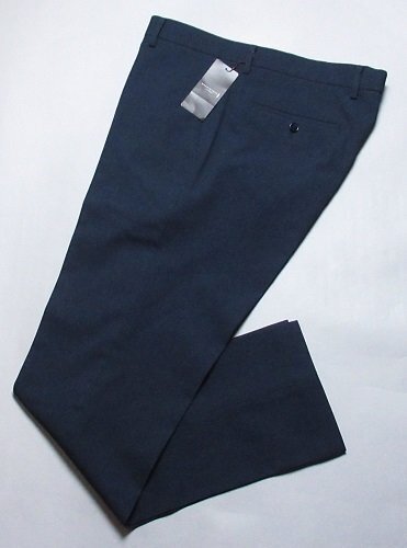 新品 マッキントッシュ ロンドン 春夏 ドットエアー スラックス/レターパック\600/定価33000円/W90/G1R49353/ネイビー拍卖