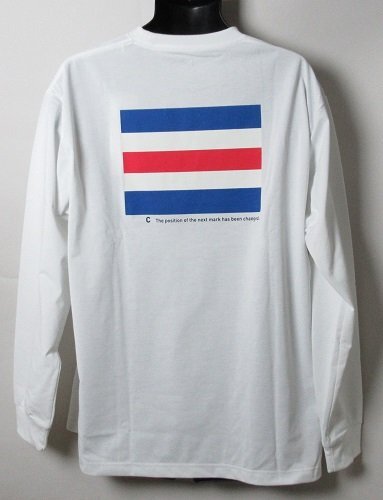 新品 ヘリーハンセン/HELLY HANSEN シグナルフラッグスティー長袖Tシャツ/レター\600/XLサイズ/HH32468/ホワイト拍卖