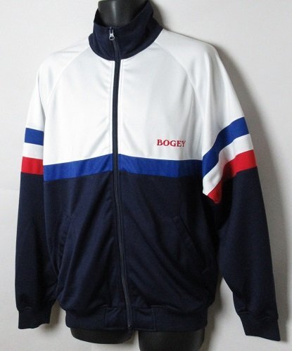 新品 ペンギン バイ マンシングウェア ゴルフ ジャージ ジャケット/レター\600/定価16500円/Mサイズ/MLMXJL53/ネイビー拍卖