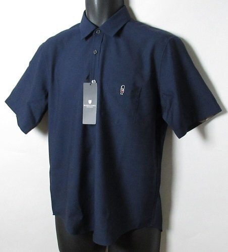 新品 ブラックレーベル・クレストブリッジ スマートテックガーズマンオックスシャツ/定価17600円/M(86-94)/51M15525/ネイビー拍卖