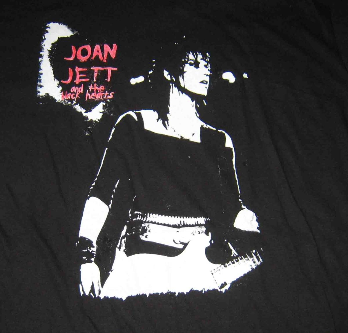 JOAN JETT ジョーン・ジェット 黒Tシャツ L コットン100%拍卖