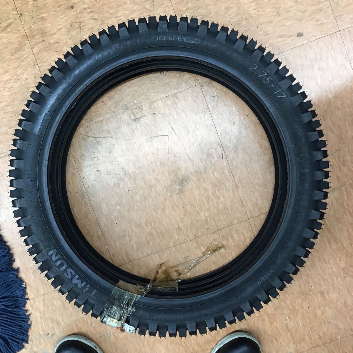 【未使用品】TIMSUN TS808 2.75-17 4PR WT F&R 2本組 2018年製 管理No−3007拍卖