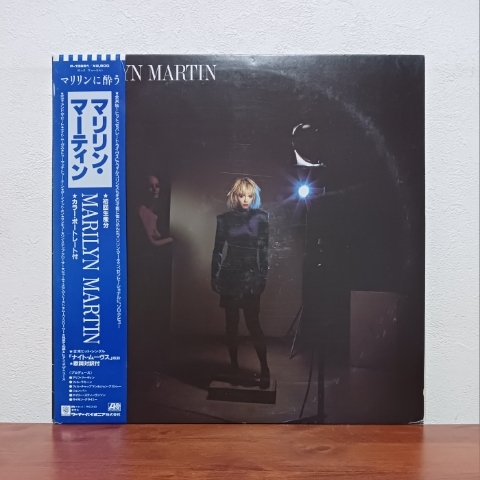 (白ラベル見本盤)帯付LP/ マリリン・マーティン「MARILYN MARTIN」ナイト・ムーヴス拍卖