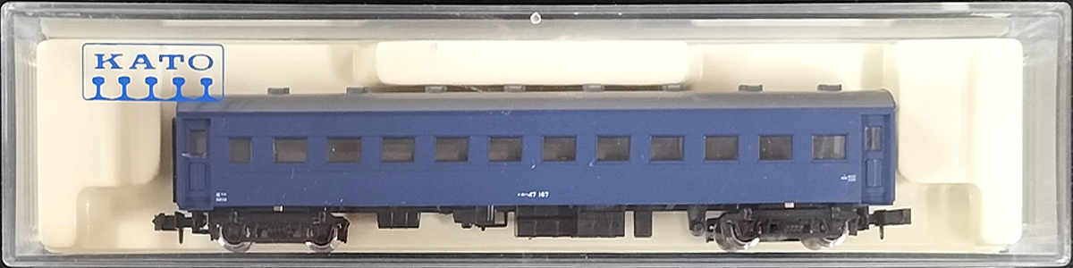 KATO 【5070・オハ47・青】・単品1両(ケースインサート紙なし)拍卖